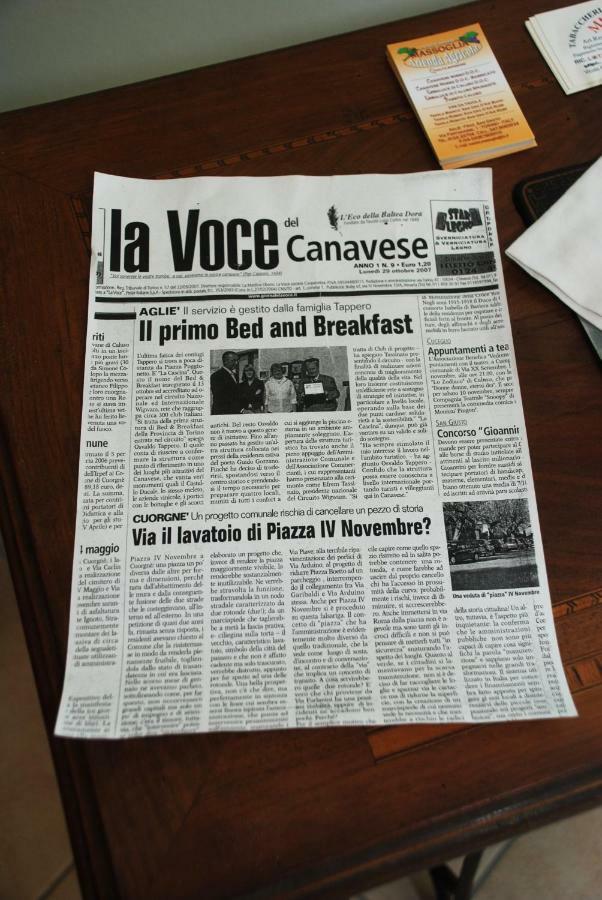 La Cascina Bed and Breakfast Agliè Buitenkant foto